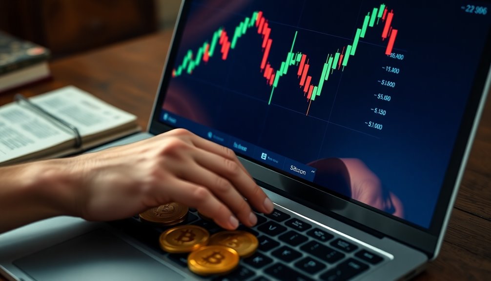 price movement over time