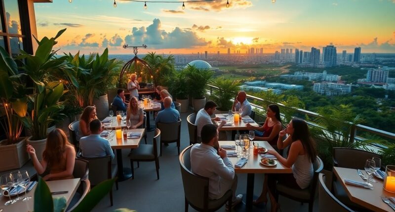 rooftop dining in miami