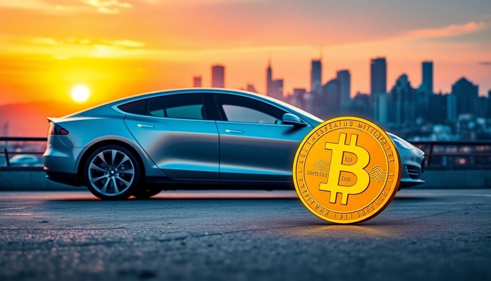 tesla bitcoin profit increase