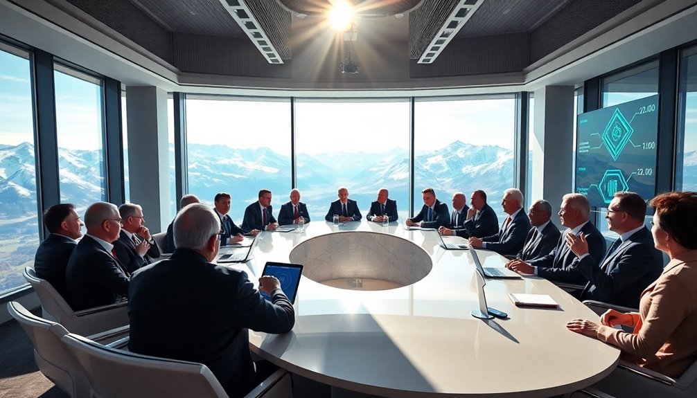 web3 leaders meet in davos