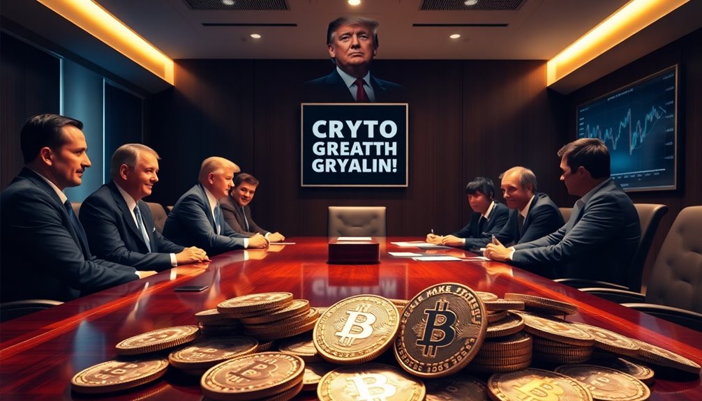 trump influences crypto investment