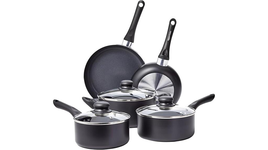 amazon basics non stick set