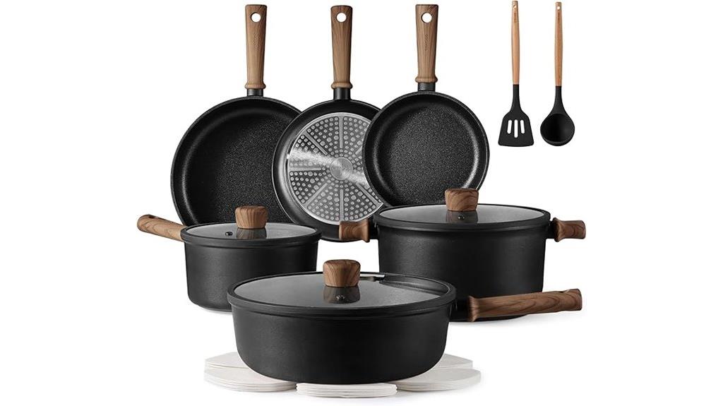 complete nonstick cookware set
