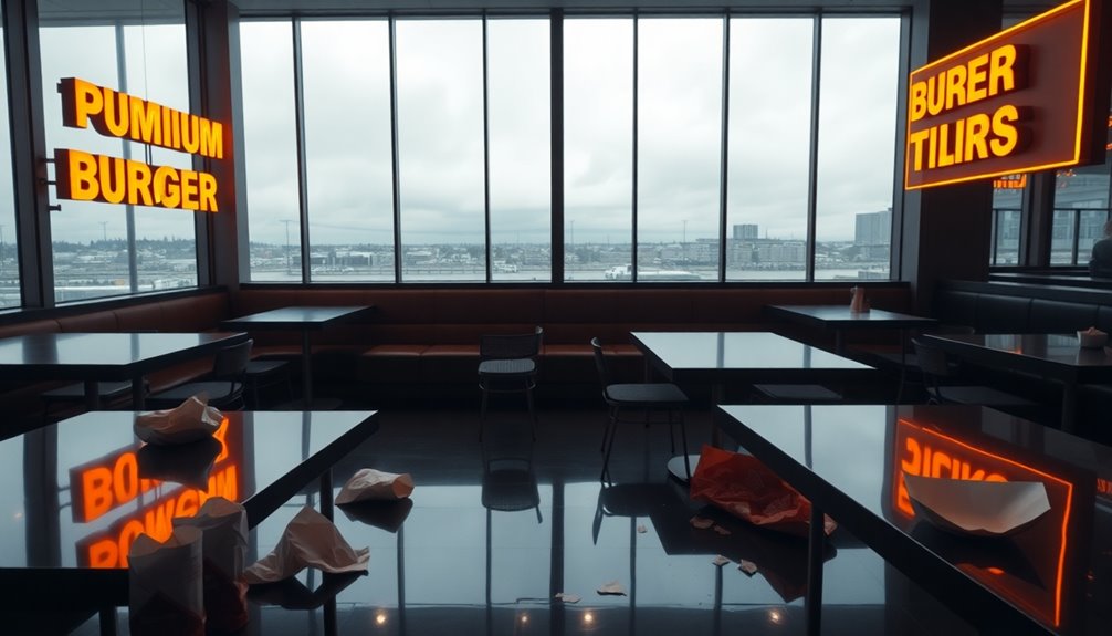 premium burger chains collapsing