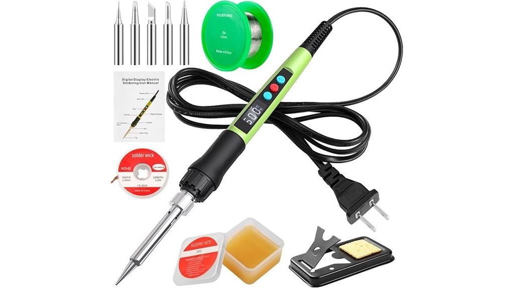 100w digital soldering kit