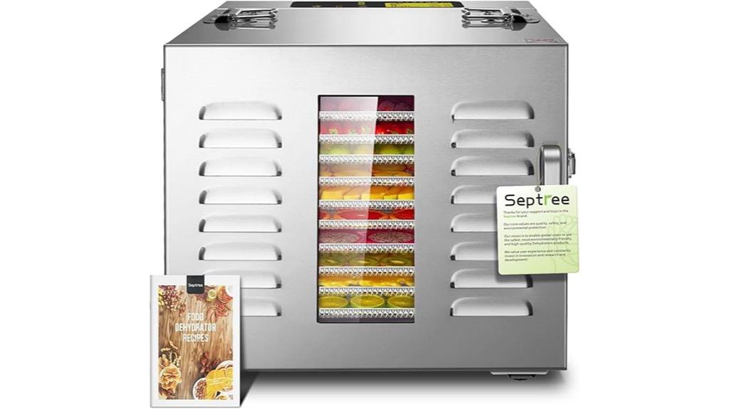 10 tray commercial dehydrator