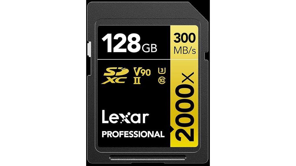 128gb professional sd card