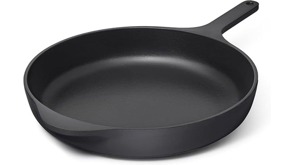 12 inch enamel cast iron