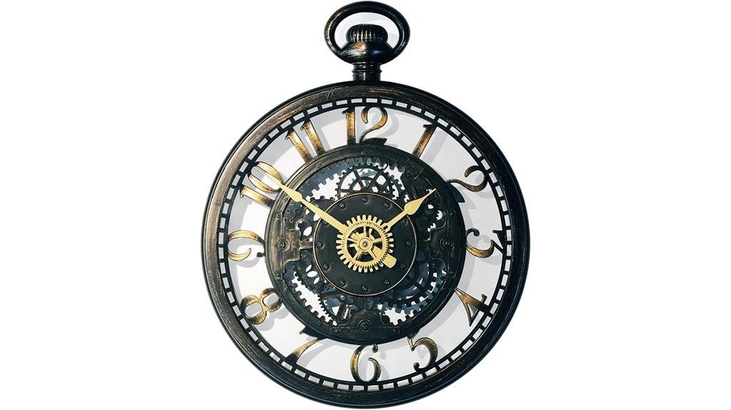 13 inch wall clock