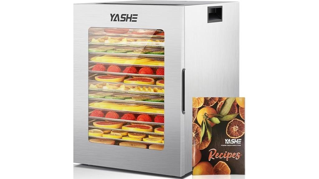 14 tray stainless dehydrator