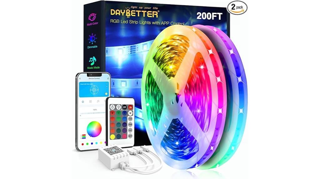 200 foot rgb led strips