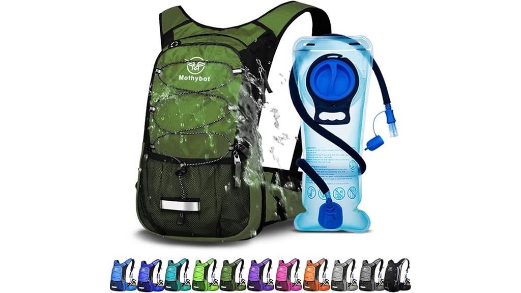 2l hiking water bladder