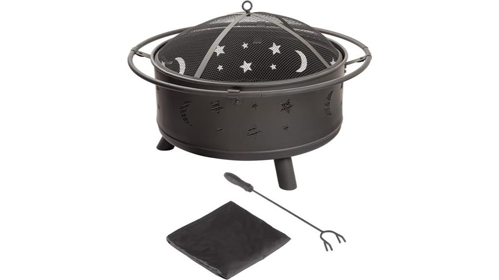 32 inch outdoor fire pit
