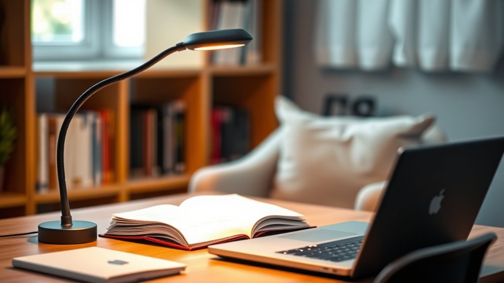 adjustable bright comfortable lighting