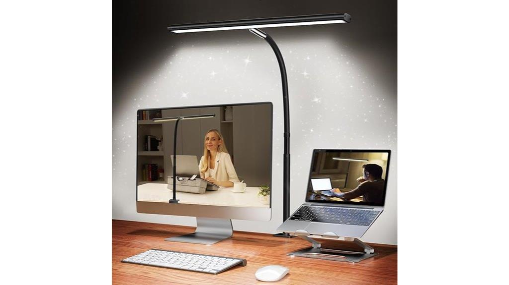adjustable brightness desk lamp