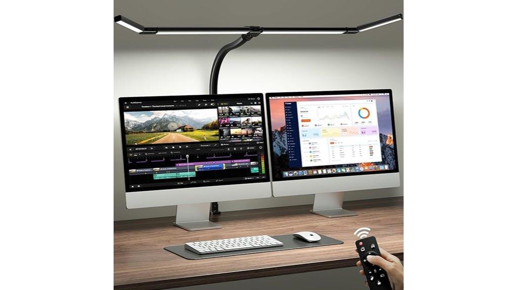 adjustable clamp desk lamp