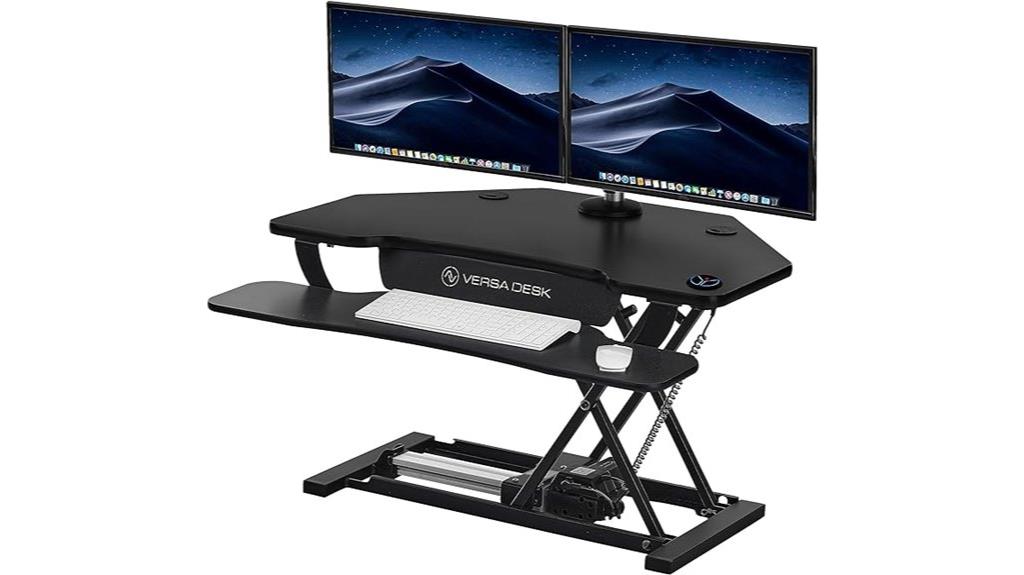 adjustable corner standing desk