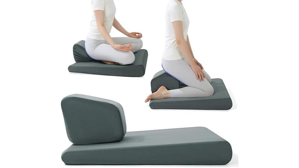 adjustable meditation cushion set