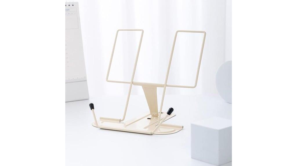 adjustable metal book holder