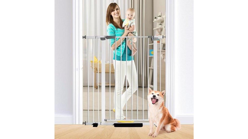 adjustable tall baby gate