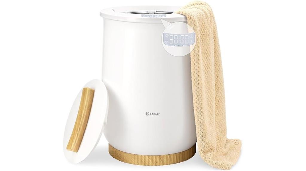 adjustable towel warmer bucket