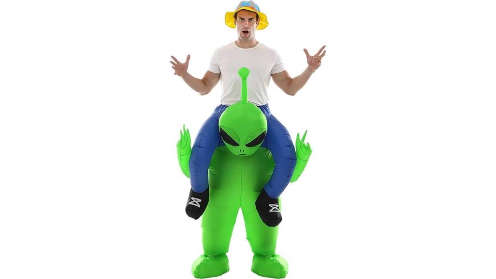 alien halloween costume set
