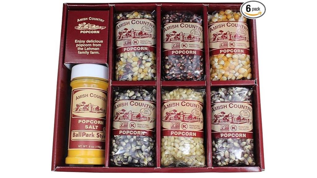 amish popcorn kernel set