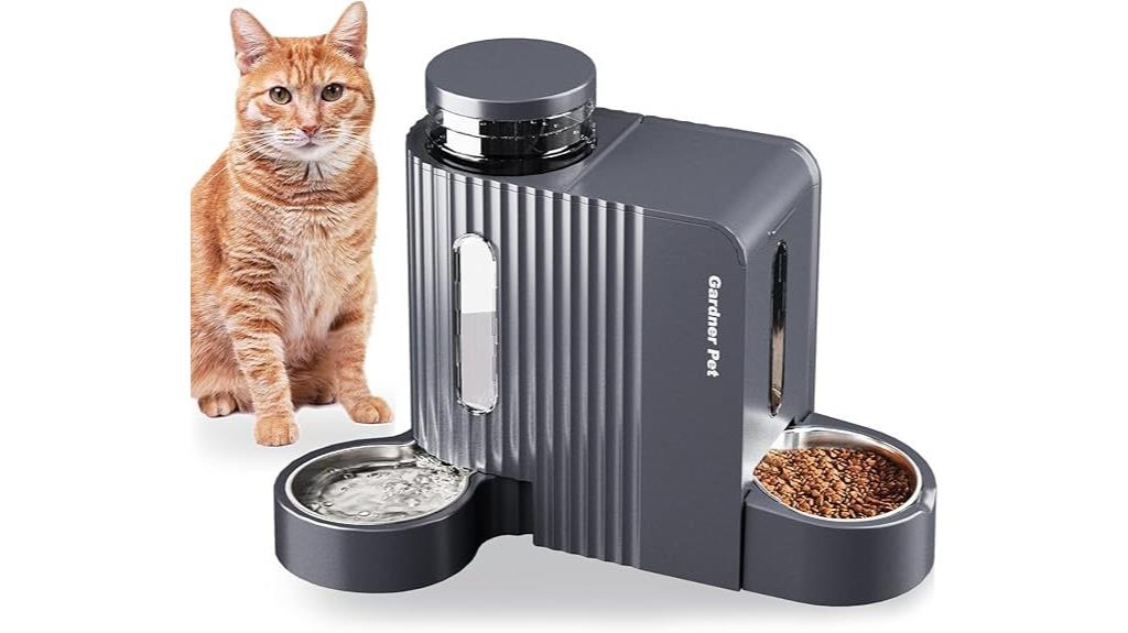 automatic gravity cat feeder