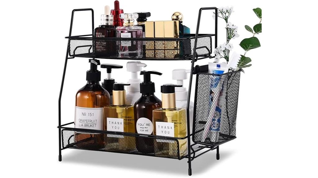 bathroom and kitchen storage