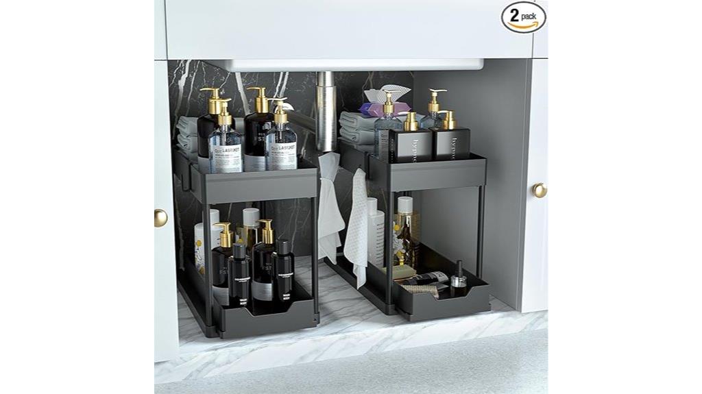 bathroom cabinet storage pack