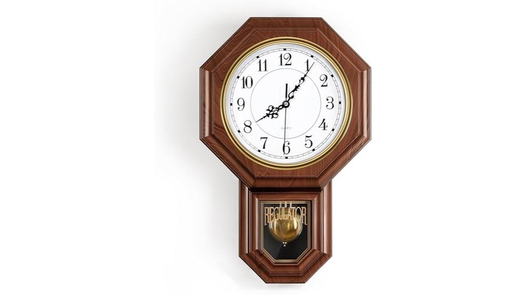 battery powered pendulum clock
