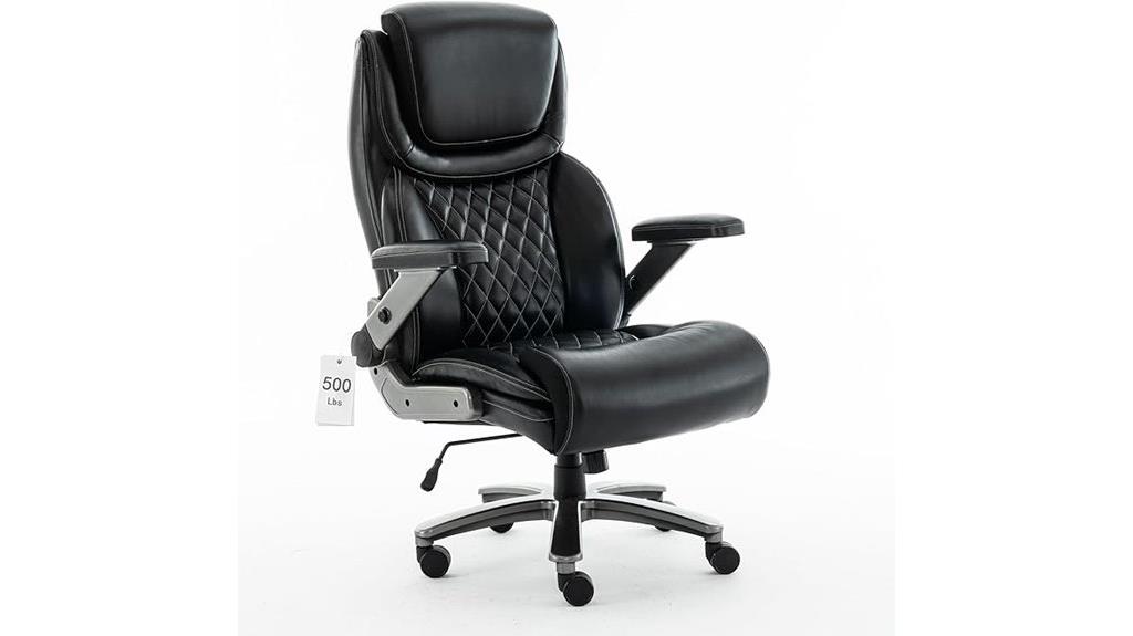 black executive office chair