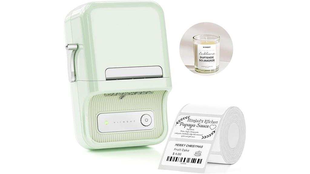 bluetooth thermal label printer