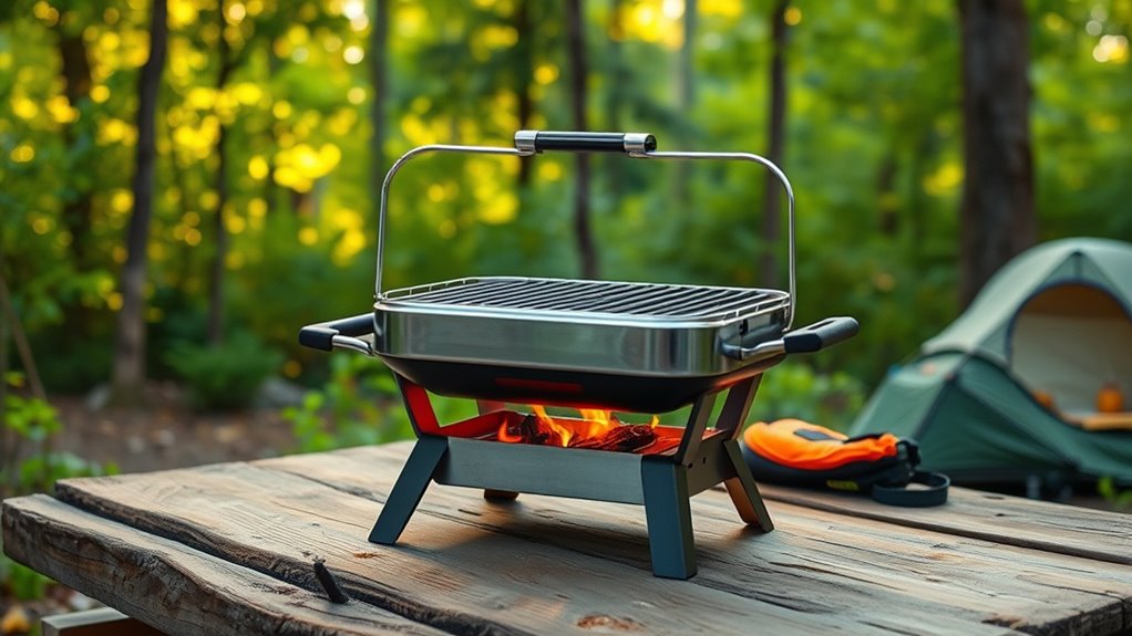 camping grill selection criteria