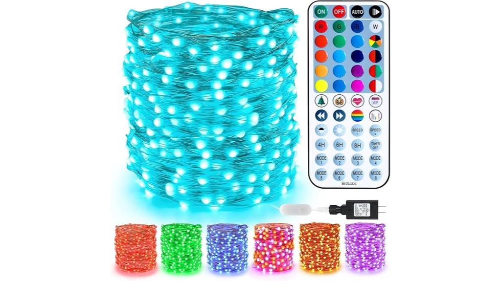 color changing fairy lights