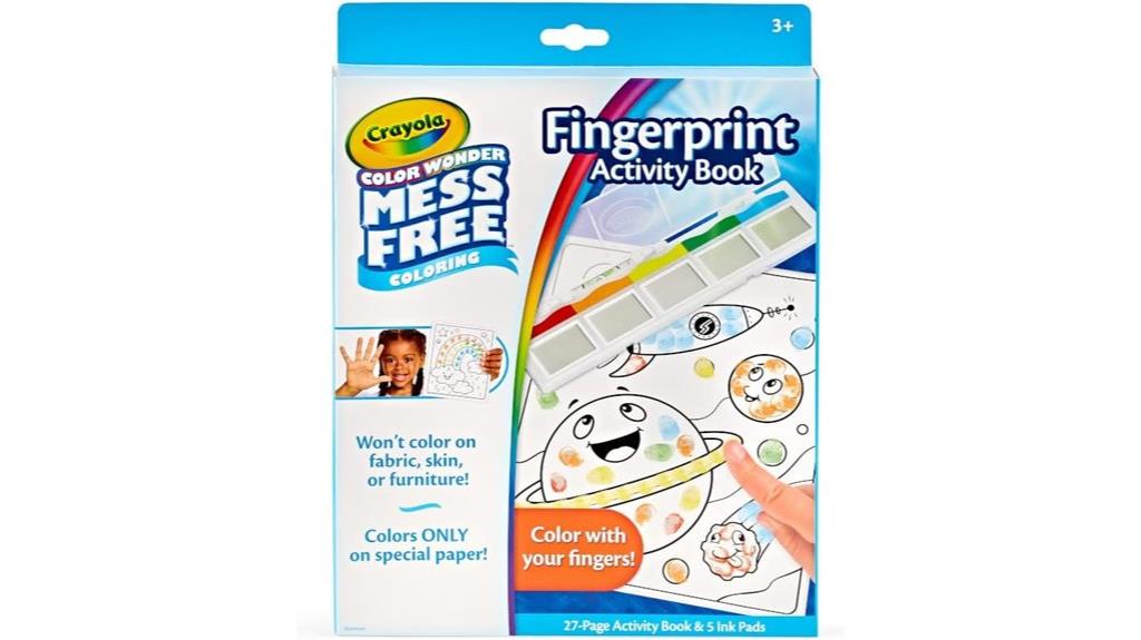 color wonder fingerprint art