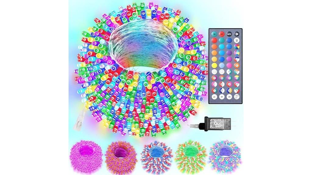 colorful led christmas lights