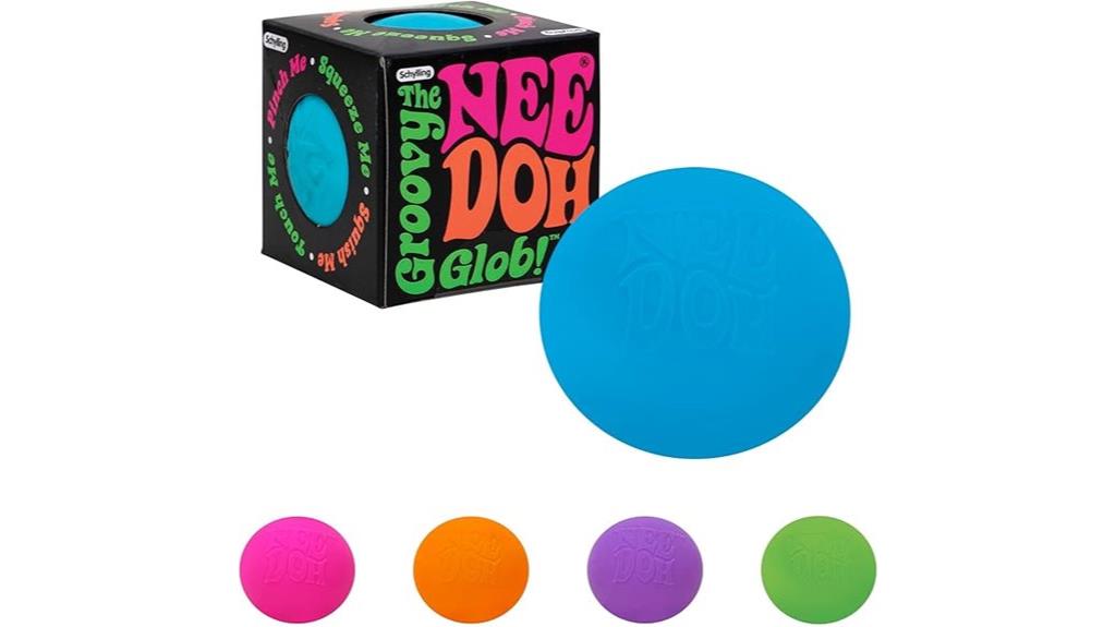 colorful squishy stress reliever