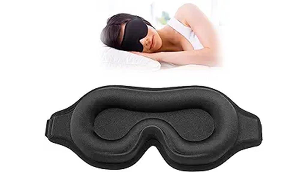 comfortable adjustable sleep mask