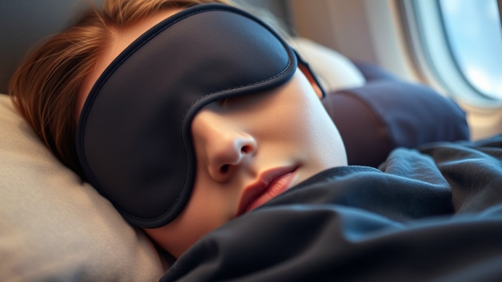 comfortable adjustable travel sleep mask