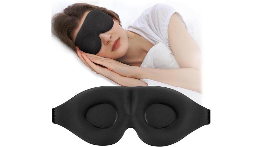 comfortable sleep mask for side sleepers