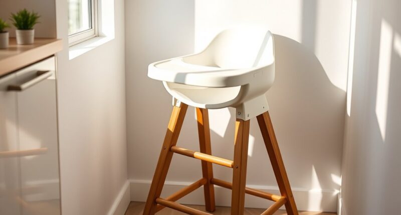compact space saving high chairs