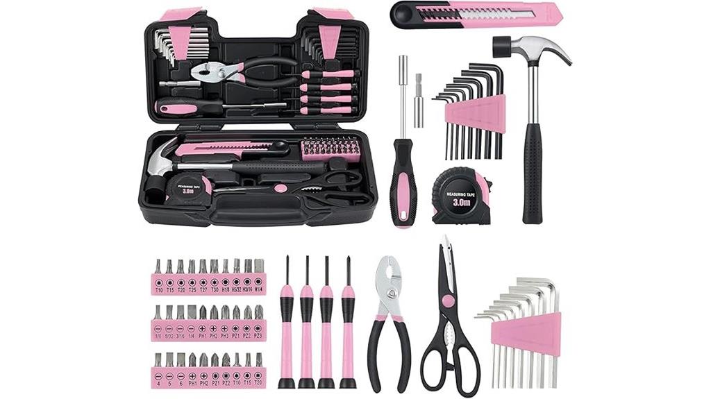 complete 58 piece toolbox set