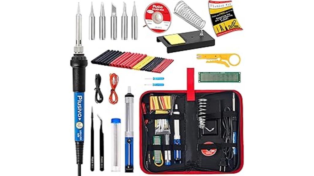 complete soldering kit set