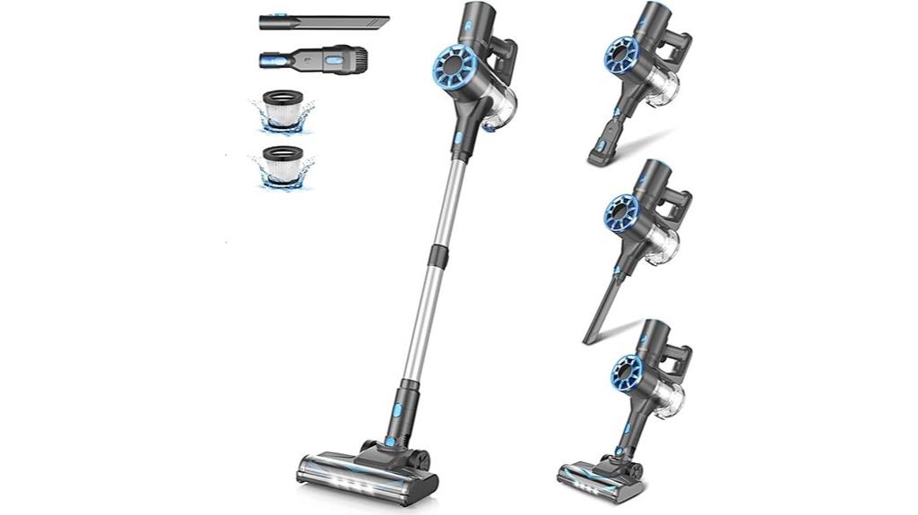cordless self standing vacuum