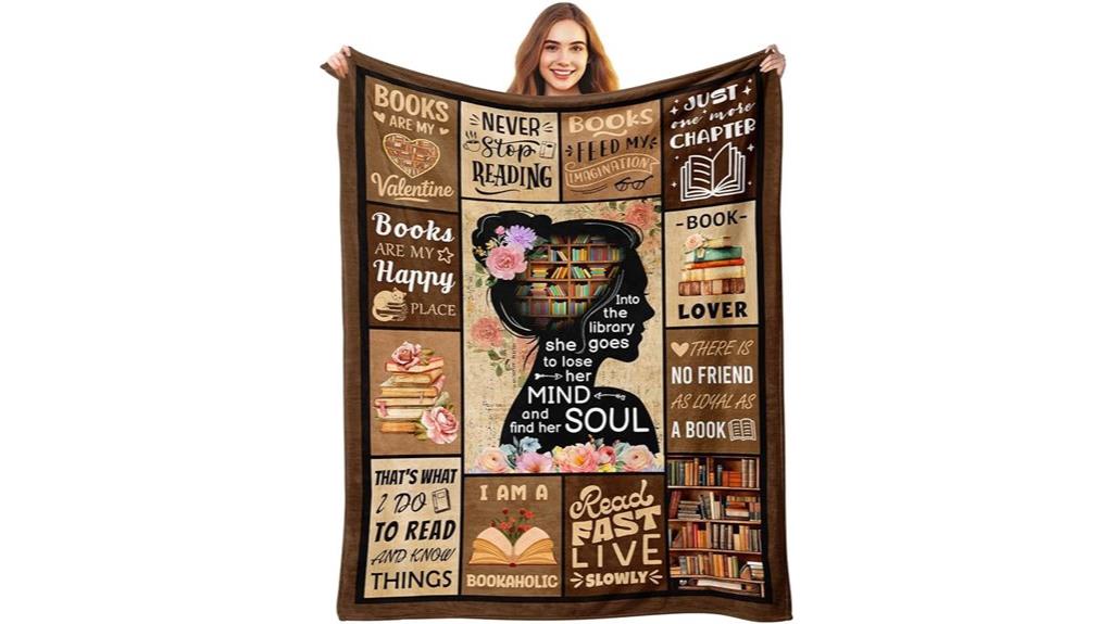 cozy book enthusiast gift