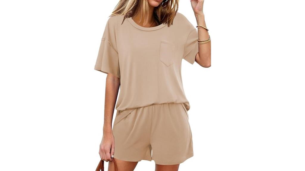 cozy two piece pajama set