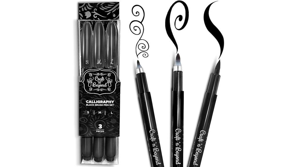 craft calligraphy brush pack