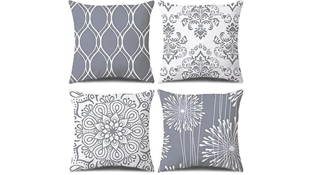 decorative 18x18 pillow set