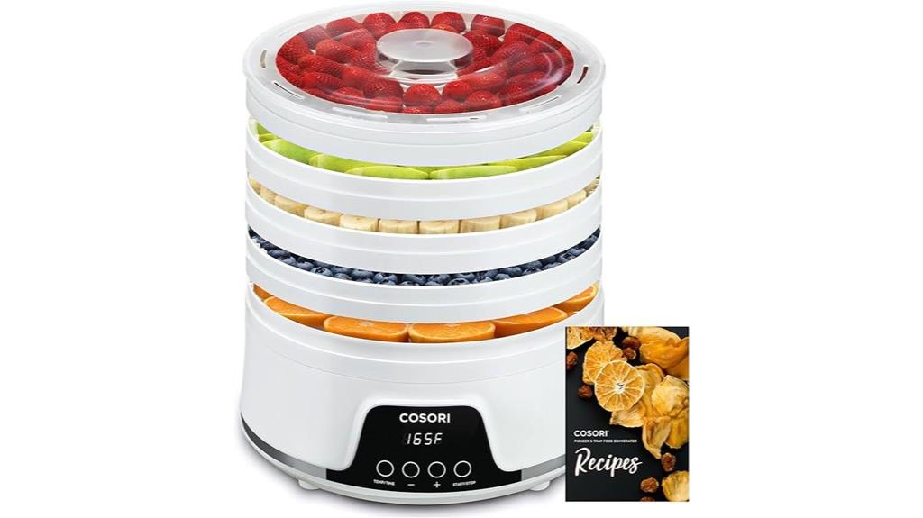 dehydrator with adjustable timer